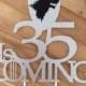 50, 45, 40, 35, 30, 21, 20 is Coming Cake Topper, GOT Cake Topper, GOT Birthday Cake, Winter is Coming, GOT Party Toppers, Got Fan Gifts