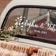 Floral Sticker - Car decoration for wedding - Just married car sticker