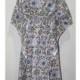 Hand Block Printed Caftan Plus Size Tunic Beach Wear Poncho Dress Summer Clothing Cotton Long Floral Kaftan