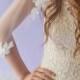 Wedding Veil w/ Beaded Lace Appliques