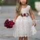 Flower girl dress, Flower Girl Dresses, rustic flower girl dress, boho flower girl dress, lace flower girl dress, Girls Dress, wedding dress