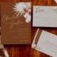 Boho wedding invitation template, terracotta wedding invites set, pampas grass wedding invitations, desert, dried palm burnt orange #135-5