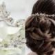 Mouse Ears Hidden Mickey Bridal Hair Chain-Forehead Jewelry-Silver Boho Hair Accessories-Disney Bride-Silver Disney Ears-Disney Wedding