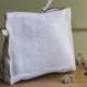 White linen pochette, natural cosmetic bag, makeup bag, linen pouch, toiletry bag