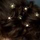 Star Hair Pins, Celestial Bridal Hair Pin Hairpiece, Silver Starburst Hair Pin, Hair Pin Set,  Rose Gold Hair Pins, Modern Headpiece, LUNA