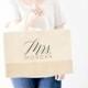 Personalized Mrs. Tote - Mrs. Honeymoon Tote - Bride Tote - Mrs. Bag - Honeymoon Bag - Mrs. Tote - Future Mrs Gift - Bride Gift
