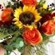 Fall wedding bouquet, rustic autumn bridal bouquet, boho wedding flowers, fall bridesmaid bouquets