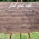 Large Find Your Seat Handcrafted Wedding Sign // Handpainted Wedding Seating Sign // Seating Chart Sign