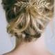 Bridal Hair Comb, Gold Leaf Hair Comb, Gold Hair Comb, Gold Hair Vine, Bride Hair Accessories, Leaf hair vine