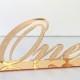 Large Table Script Numbers Wedding Big Acrylic Number Holders First Birthday Sign Word Number Cursive Wedding Decorations Freestanding Base