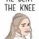 He Bent The Knee Wedding Engagement Congratulations Card - Wedding Card - Wedding Gift - Bachelorette - Engaged Card - Funny Card - Brid