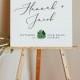 CORA Tropical Wedding Welcome Sign Template, Palm Leaf Wedding Welcome Sign Printable, Beach Wedding Welcome, Island Ocean Monstera Welcome