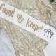 Satin Harry Potter Bachelorette Sash - Bachelorette Party - Bride To Be Sash -  Bridal Shower - Gift - She's a Catch, He's a Keeper