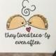 Funny Taco Happily Ever After Congratulations Wedding Engagement Foodie Card - bride and groom card - happy couple anniversary card