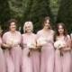 Blush Bridesmaid dress, blush infinity dress, bridesmaid dress, convertible dress, pale pink maxi dress, bridesmaids, multiway dress