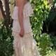 SAMPLE SALE bohemian wedding dress, size M lace wedding dress, beach wedding dress, boho fairy woodland wedding dress