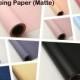 Matte Finish Flower Wrapping Paper, Waterproof, Floral Bouquet, Korean Style Gift Packaging Supplies  Multi Colors in different length