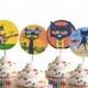 Pete the Cat Cupcake Toppers