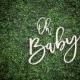 Oh Baby Wood Sign, Oh Baby Shower Decoration, Baby Shower Backdrop, Gender Reveal Prop, Pregnancy Announcement, Baby Shower Decorations