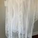Magnificent Ballet Length Antique Princess Lace Wedding Veil