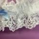 Wedding Garter, Nottingham Lace , brides garter white , Ivory or cream