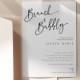Brunch And Bubbly Bridal Shower Invitation, Bridal Brunch Invite, Digital Download, Editable Invitation