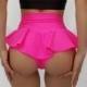 New hot-hot Pink colour of our mayby the best High waisted shorts)), Pole dance dance outfits,  ruffle pants, cheerleading bikini workout