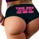 Custom This Ass Belongs To Personalized Panties Sexy Funny Bachelorette Party Bride Gift Booty Shorts Customized Womens Underwear
