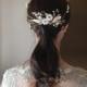 LYDIA - Gold wedding accessories - Bridal hair piece - Royal wedding - Swarovski headpiece