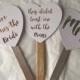Personalised Foiled Wedding paddles signs fans here comes the bride, Mr & Mrs wedding photo prop, handheld, bridesmaid etc