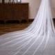 Bling Bling Bridal Veil Long Wedding Veil Sparkling Bridal Veil White Bridal Veil Cathedral Wedding Veil Glitter Wedding Accessories