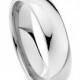 Stainless Steel Wedding Ring, Silver Wedding Band, Men's Ring, Women's Ring, 6mm Stainless Steel Ring, Sizes 7-15 w/ half sizes!