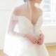 1 Tier Beaded Wedding Veil, Crystal Beaded Edge, Crystal Sheer Bridal Veil, Single Tier Veil, Ivory Wedding Veil