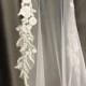 Lace wedding veil Enn by Olivia Bottega 