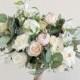 Wedding Bouquet, Bridal Bouquet, Artificial Flower Bouquet, Silk Flower Bouquet,  Flower Bouquet, Wedding Flowers, Silk Flowers, Bouquet