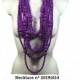 20191614 Long purple necklace layered multiphile necklace purple necklace statement necklace, boho chic necklace fashion necklace maxi necklace