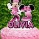 MINNIE MOUSE Cake Topper, Minnie Mouse 1st Birthday Cake Topper, Minnie Mouse Centerpiece, Cake Decoration, Minnie Mouse