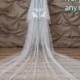 Wedding veil, Cathedral veil, Ivory veil, Black veil, Lace wedding veil, Veils, Vail, Mantilla
