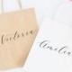 Personalized Gift Bag - Custom Gift Bag - Bridesmaid Gift Bag - Bachelorette Party Bags - Bridesmaid Bag-Personalized Bag- Wedding Gift Bags