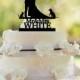 Wedding cake topper,Personalized wedding cake topper,Cake topper wedding,Custom wedding cake topper,Wedding topper,Cake topper with dog