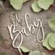 Oh Baby Shower Cake Topper, Oh Baby Cake Topper, Wood Cake Topper, Baby Shower Cake Topper, Baby Shower Decorations