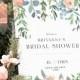 TIFF - Bridal Shower Welcome Sign, Instant Download, Blush Welcome Sign, Large Bridal Welcome Signs, Bridal Shower Poster
