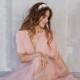 Blush Bridesmaid dress, blush infinity dress, bridesmaid dress, convertible dress, pale pink maxi dress, bridesmaids, multiway dress