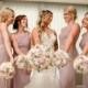 Blush, lavender, rose Wedding Bouquet - sola flowers - choose your colors - Custom - lace - Alternative bridal bouquet - bridesmaids bouquet
