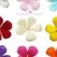 Gumpaste Hibiscus Flowers - Red, White, Pink, Yellow, Orange- Great for Luau or Beach Weddings! - Fondant Edible Wedding Cake Toppers :)