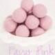 FAIRY PINK -2cm 100% Wool Felt Balls -Felt Poms *Pink Wool Balls, DIY Pom Pom Garland - diy Felt Ball Garland * Wool Balls *Mantel Decor