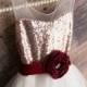 Boho Rose Gold Flower Girl Dress, White Tulle Wedding Gown, Simple Long Girl Summer Dresses