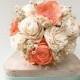 Coral Star Collection- Wood Flower Bouquet Coral Bouquet Sola Wood Flower Bouquet Customizable