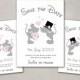 10 x Personalised Disney Minnie & Mickey Mouse kissing Wedding, Mr and Mrs, Mr and Mr, Mrs and Mrs Save the Date Cards with Envelopes