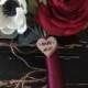 Wedding Toss Bouquet Charm - YOU'RE NEXT!  - wooden heart charm - natural wood